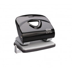 Hole punch 25 sheets, CENTRUM, black color