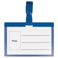 ID card holder with clip 57x90mm CENTRUM, pack of 100