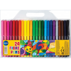 Felt-tip pens ZOO 24 colors Centrum