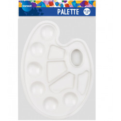 Paint palette round, CENTRUM