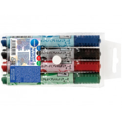 Permanent marker set CENTRUM, 4pcs.