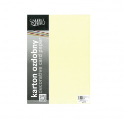 Decorative paper MILLENIUM A4 / 20 220g cream color