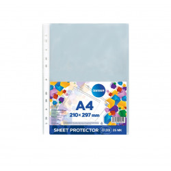 Sheet protectors transparent A4 CENTRUM, 20 pcs