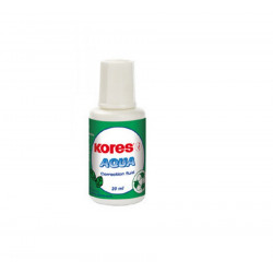 Correction fluid with brush 20ml KORES