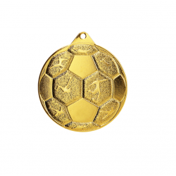 Medal Football 50mm MMC8850 gold color