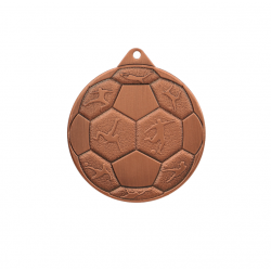 Medal Football 50mm MMC8850 bronze color