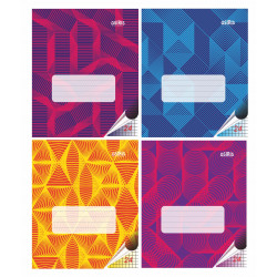 Notebook 24 sheets, checkered