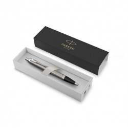 Ballpoint pen PARKER IM ESSENTIAL CT, silver color