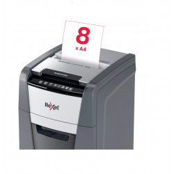 Automatic document shredder REXEL 150XE, with waste bin