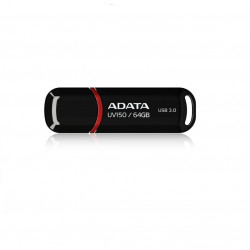 USB atmintinė ADATA DashDrive UV150 64GB USB3, juoda