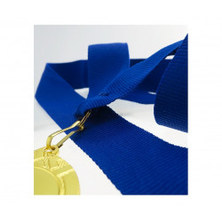 Ribbon for medal 11mm blue color
