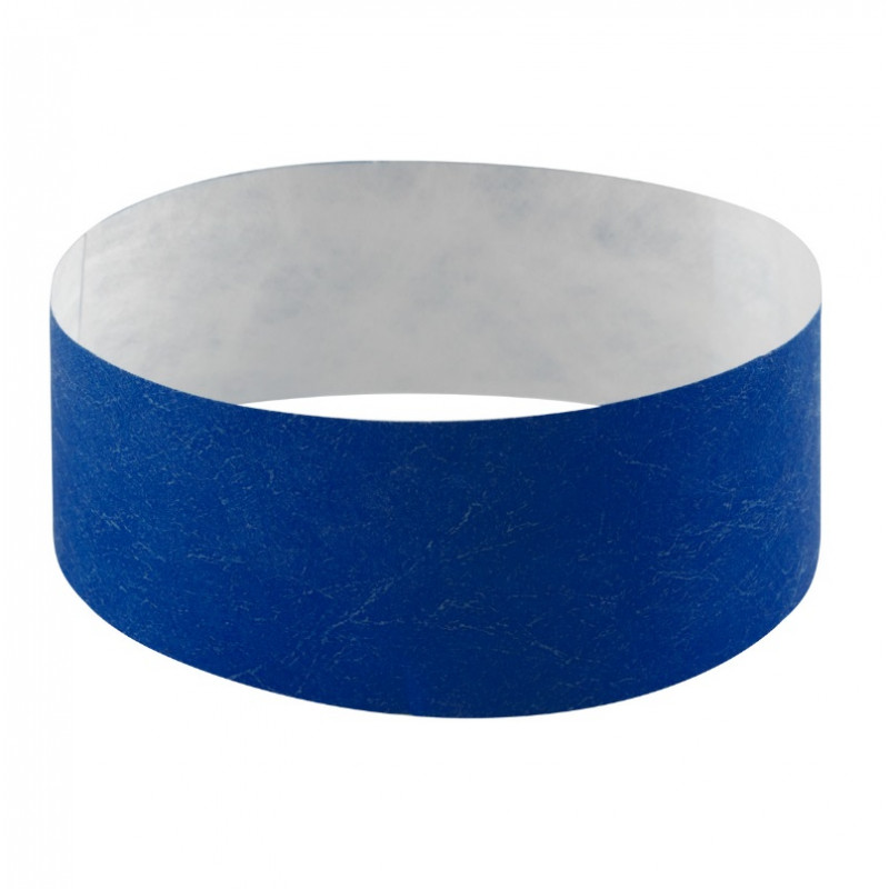 Paper bracelet EVENTS, blue, COOL, 1 pc.