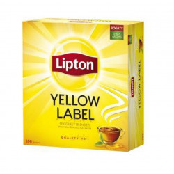 Black tea LIPTON Yellowlabel, 100 sachets