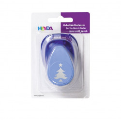 Decorative hole punch Christmas tree 25mm, HEYDA