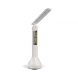 Table lamp with meteorological station ENLI, white