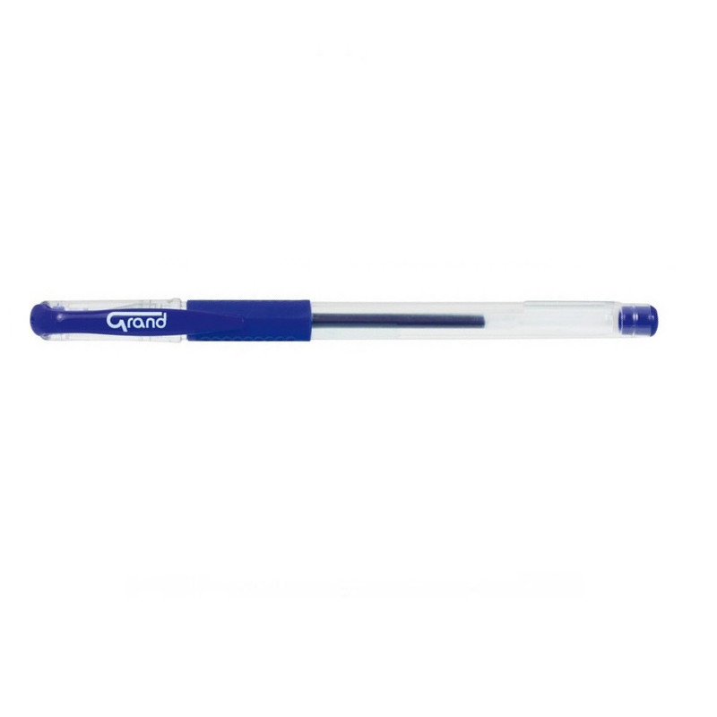 Gelinis rašiklis GR-101 GRAND mėlynas įp.12