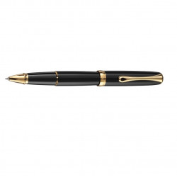 Rašiklis DIPLOMAT EXCELLENCE juodas su aukso spalvos detalėmis