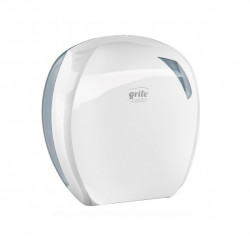 Toilet paper dispenser GRITE JUMBO, white