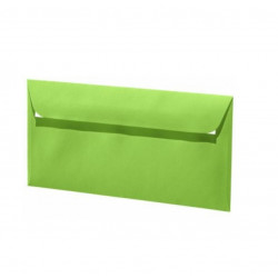 Envelope light green C65 (114x229) 75g with strip