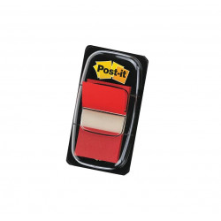 Index tabs 3M POST-IT 25x43 mm, red