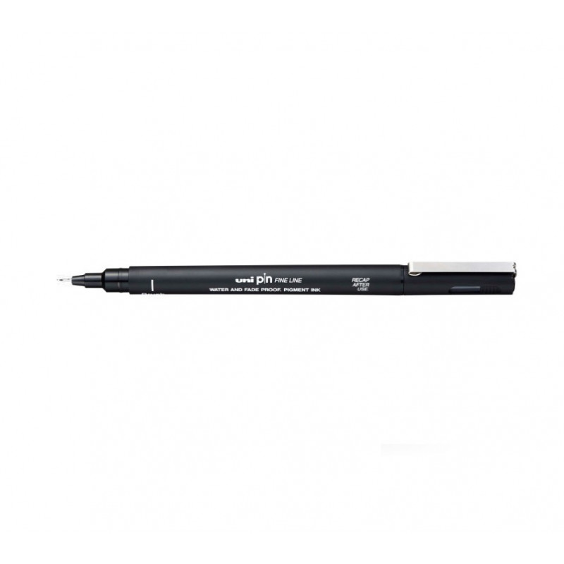 Grafinis rašiklis UNI PIN-200 08-0,8 mm, juodos sp.