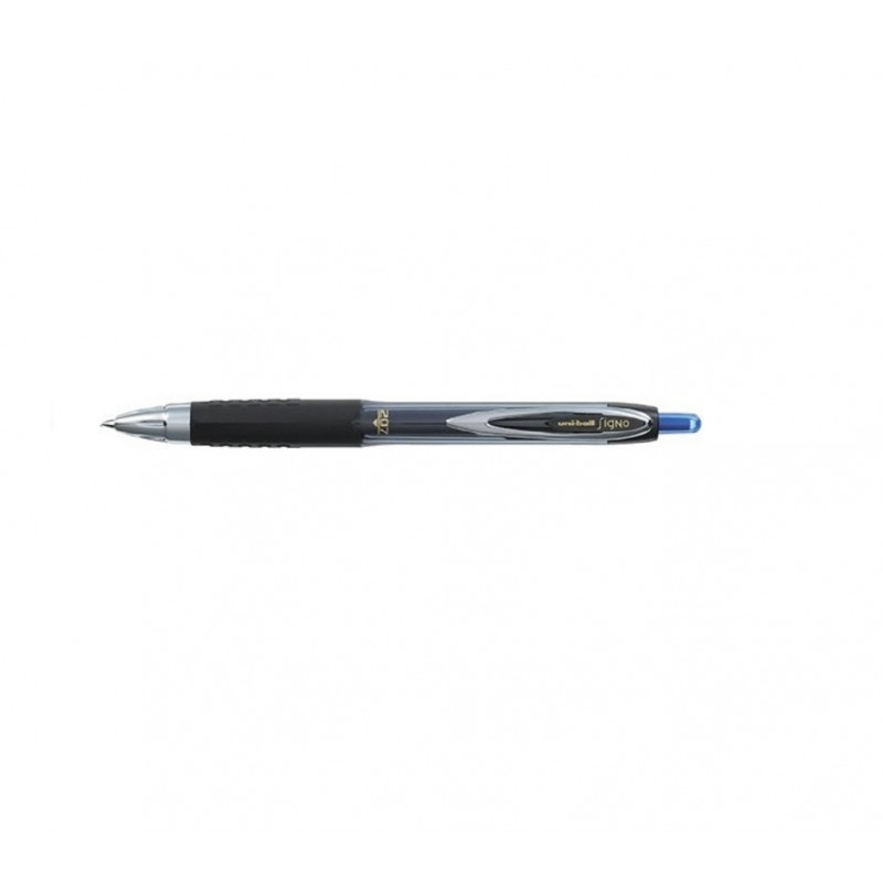 Gelio rašiklis automatinis UNI UMN-207, mėlynos sp.