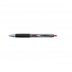 Gelinis rašiklis automatinis  UNI UMN-207, raudonas įp.12