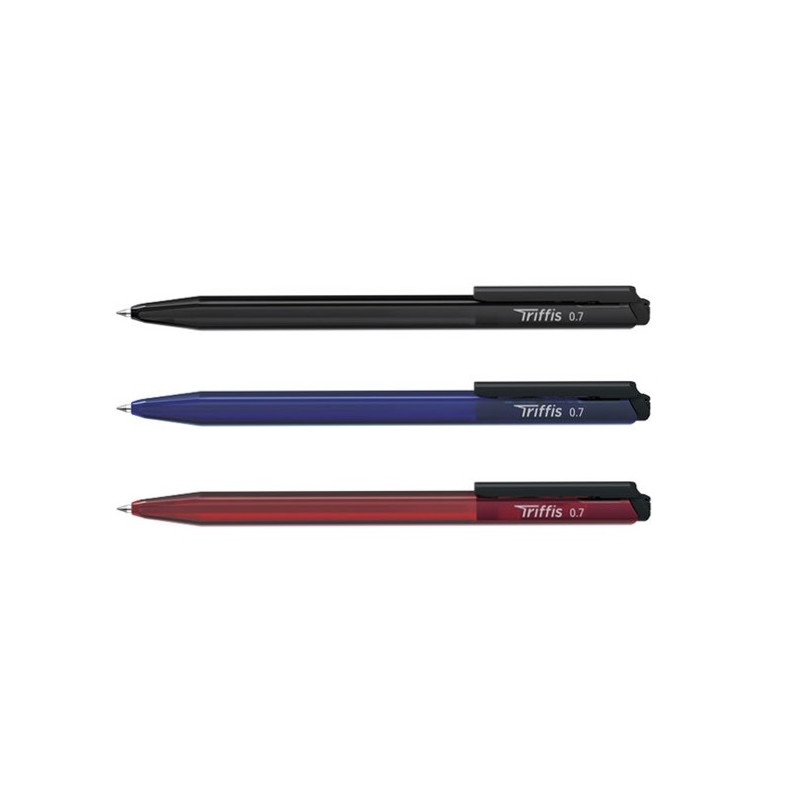 Pen automatic MONAMI Triffis 0.7 mm blue