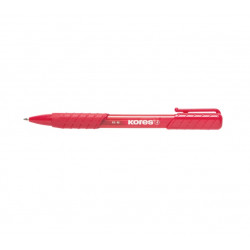 Pen automatic KORES K6 0.7mm red