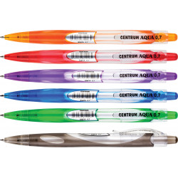 Ballpoint pen AQUA 0.7mm CENTRUM mix