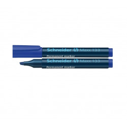 Žymeklis permanentinis SCHNEIDER MAXX 133, mėlynos sp., 1-4mm., k.g.