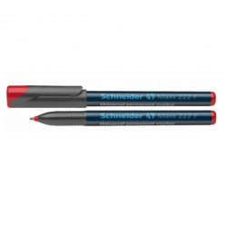 Permanent universal marker SCHNEIDER MAXX 222 F, red, 0.7mm.