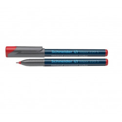 Permanent universal marker SCHNEIDER MAXX 220 S, red, 0.4mm.