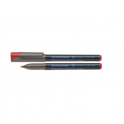 Permanent universal marker SCHNEIDER MAXX 224 M, red, 1.0mm.