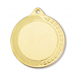 Medal gold color 70 mm