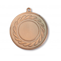 Medal common black back 50/25mm bronze color