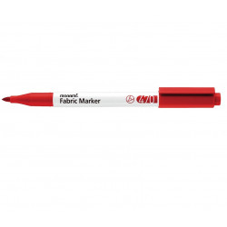 Marker for textile Fabric 470 red color, Monami