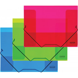 Folder A4 with rubber CENTRUM, mix