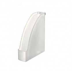 Letter tray LEITZ PLUS FROSTY, transparent
