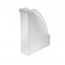 Letter tray LEITZ PLUS FROSTY, transparent