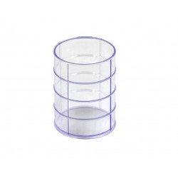 Pencil cup K-798 transparent