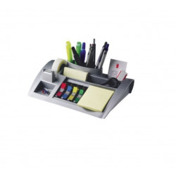Desk organizer 3M POST-IT C50 silver, 7 sections