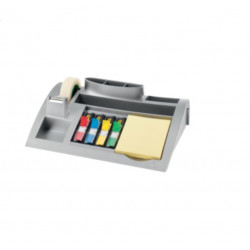 Desk organizer 3M POST-IT C50 silver, 7 sections