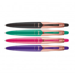 Ballpoint pen MILAN CAPSULE COPPER, 1mm, blue, pack of 20