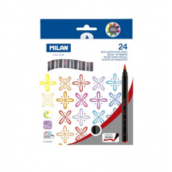Felt-tip pens MILAN, 24 colors
