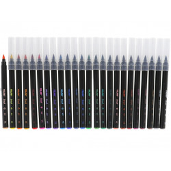 Felt-tip pens MILAN, 24 colors