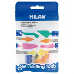 Tools for modeling and plasticine 10pcs., MILAN