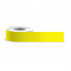 Price labels 21.5x12 FLUO yellow rectangular