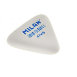 Eraser MILAN 4045, triangle, 3.9x3.4x0.9cm.