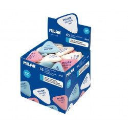 Eraser MILAN 4865, triangle, 3.6x3.3x0.6cm